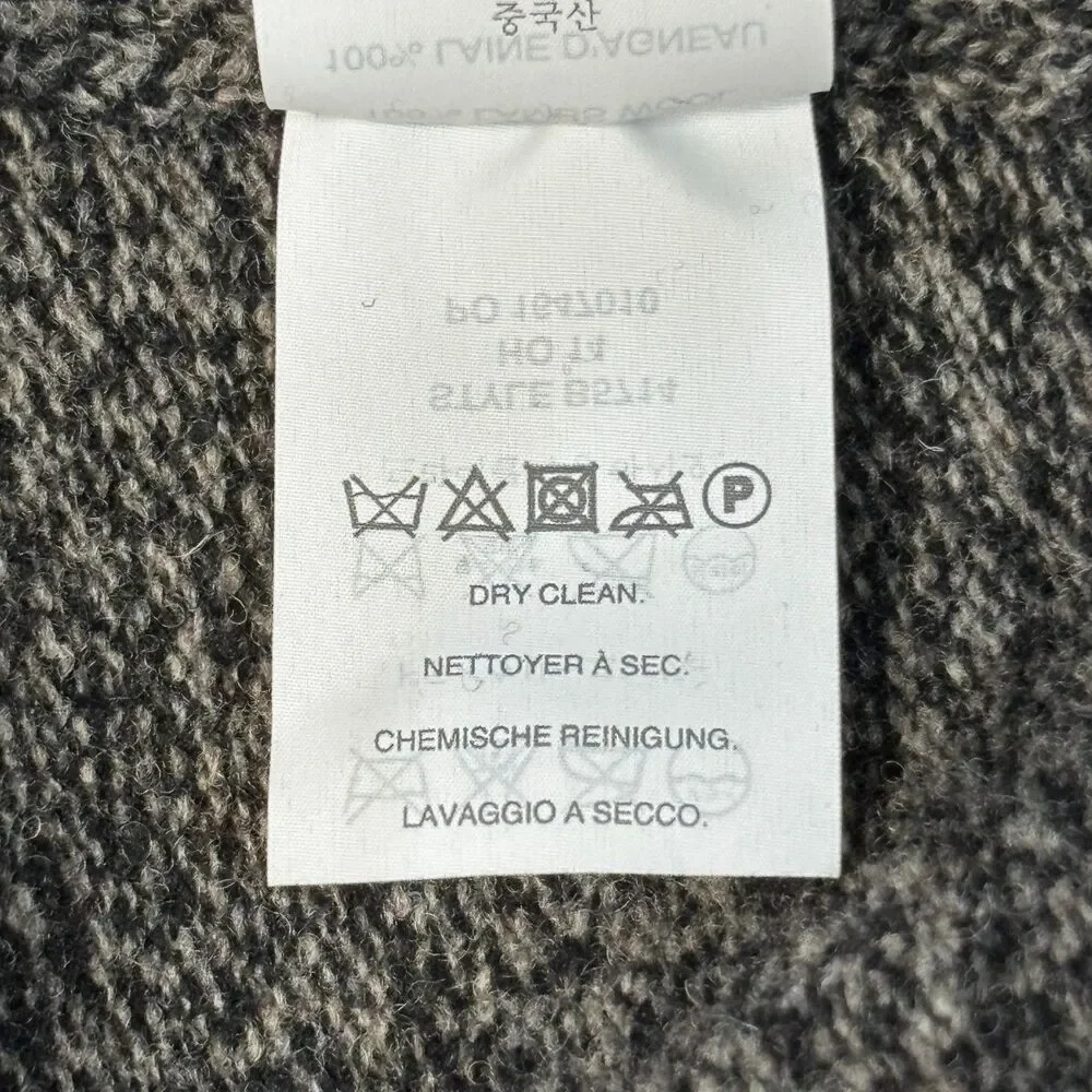 J. Crew Men 100% Lambswool Sweater Size Medium Crew Neck C120 -29